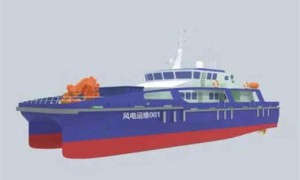 中船七〇二所顺利签约中交海峰两型风电运维船设计项目