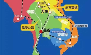 柬埔寨首相将访华谈修建高铁，破除马六甲海峡海运困局的中南半岛铁路网清晰了
