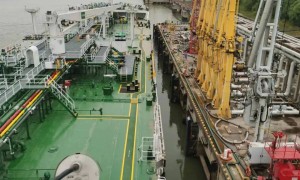 招商南油 “长祥洲”轮圆满完成首航次运输任务
