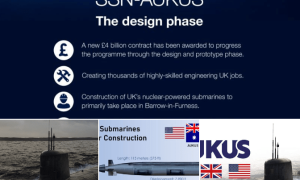 英国将研发建造号称最先进的核动力攻击潜艇