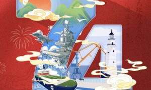 国企和民营造船厂迎国庆图文选编