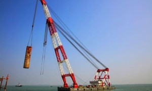 大型海上风电安装船“华祥龙”升级改造告捷！