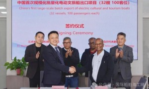 来中国批量造电动船，马尔代夫要将绿水青山变为永恒的金山银山。5月电动船广州论坛将交流