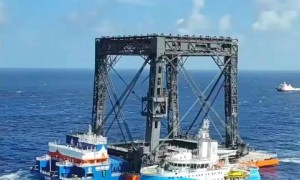 Norway designed vessel supported China space rocket recovery on seaborne platform