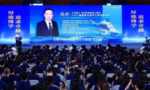 上海外高桥造船领导陈刚在母校之一武汉理工大学演讲大国思政课