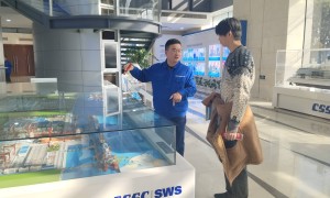 2026新年开局，国际船舶海工网陪同中外嘉宾到外高桥造船参观学习