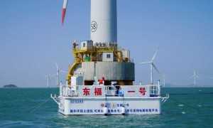 全球首次海上风电无淡化海水直接电解制氢在福建海试成功
