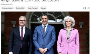 马士基将投资100亿欧元，在西班牙建厂生产绿色甲醇uedbet赫塔菲官网登燃料。12月uedbet官网将交流