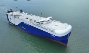 广船国际建造的7000车LNG双燃料PCTC顺利完成海试