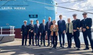 全球首艘甲醇燃料动力集装箱船命名仪式在马士基总部哥本哈根举办