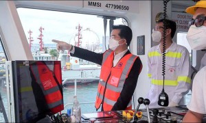 缪建民在港调研招商工业香港友联船厂