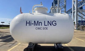 国产高锰钢LNG储罐在南通中集太平洋海工研发试制成功
